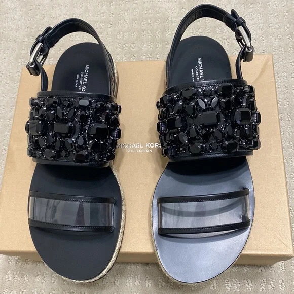 Michael kors collection genuine snake sandal - Picture 5 of 10